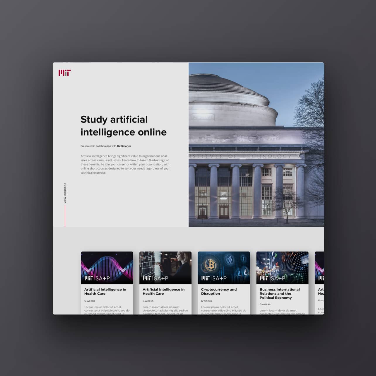  Project: M.I.T. index page